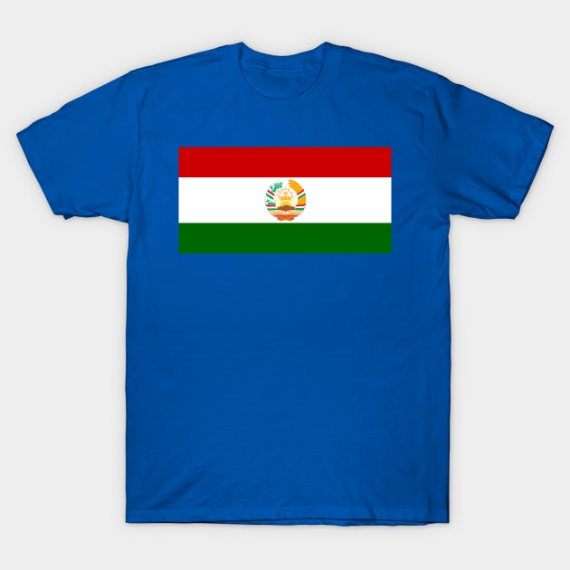 Tajikistan Flag T-Shirt by Historia